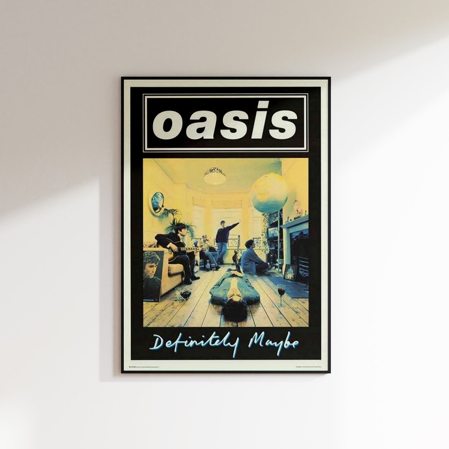 Oasis Vintage Definitely Maybe Poster
