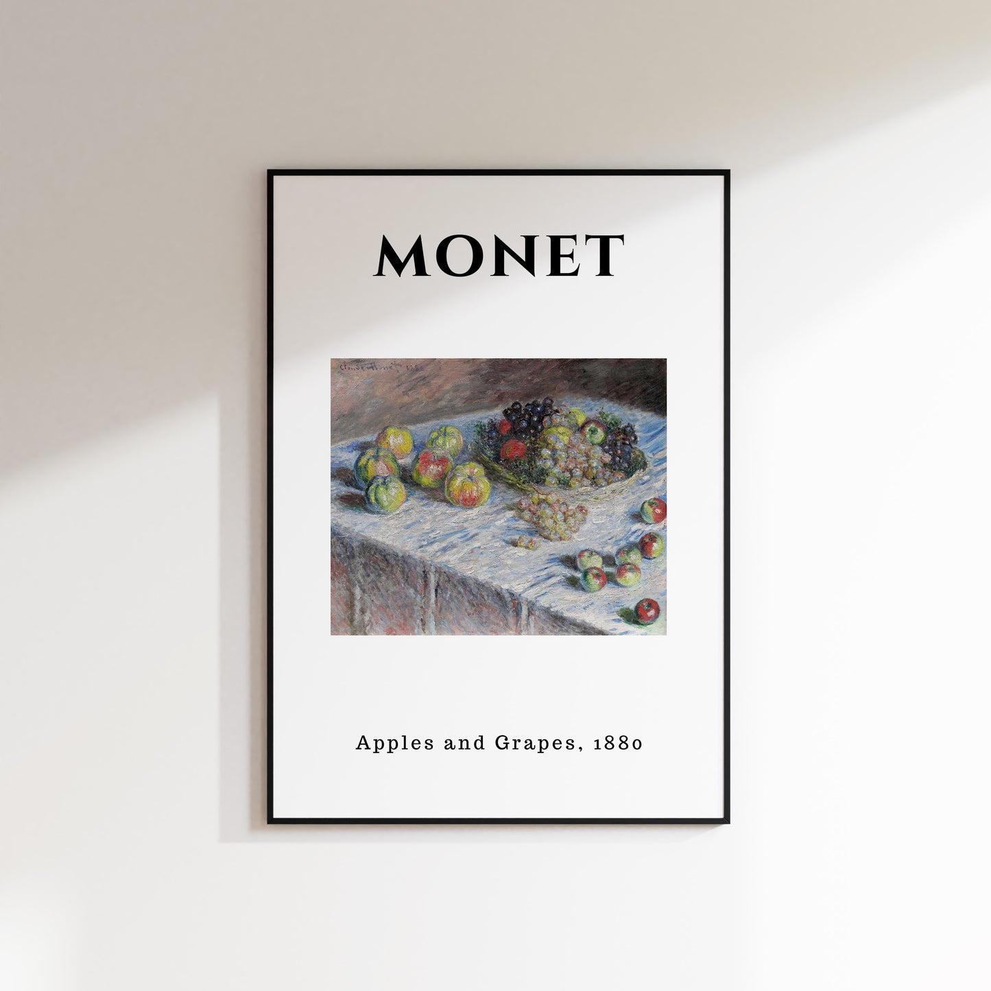 Monet - Apples and Grapes 1880