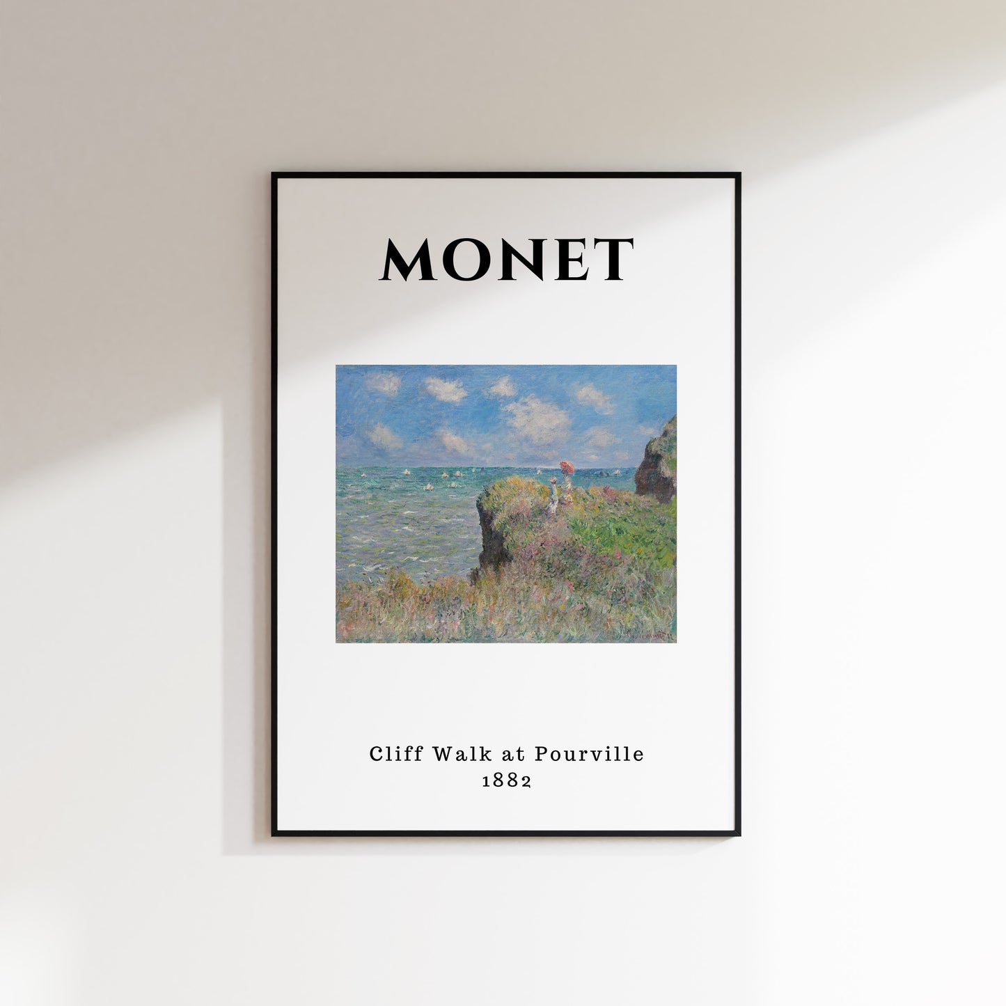 Monet - Cliff Walk 1882
