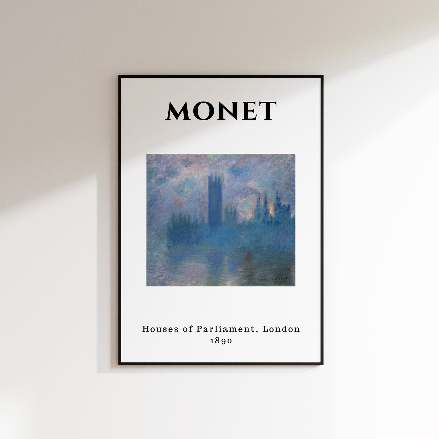 Monet - Houses of Parliament 1890