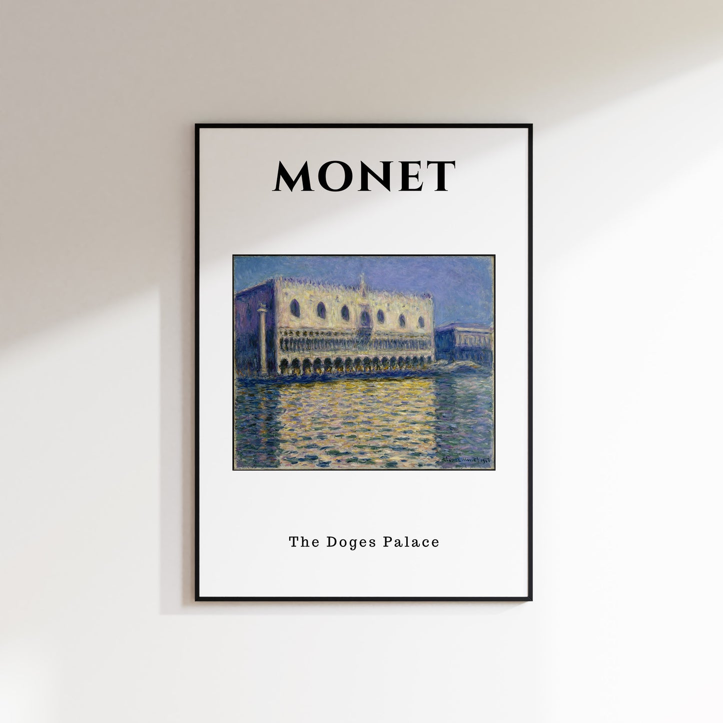 Monet - The Doges Palace