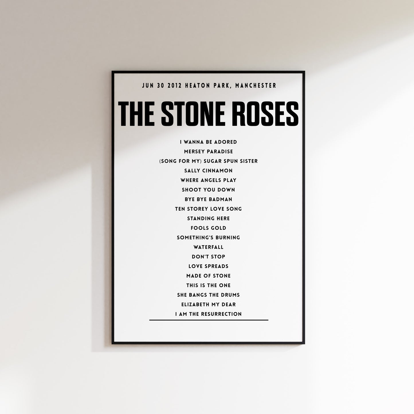 The Stone Roses - June 30th 2012, Heaton Park, Manchester