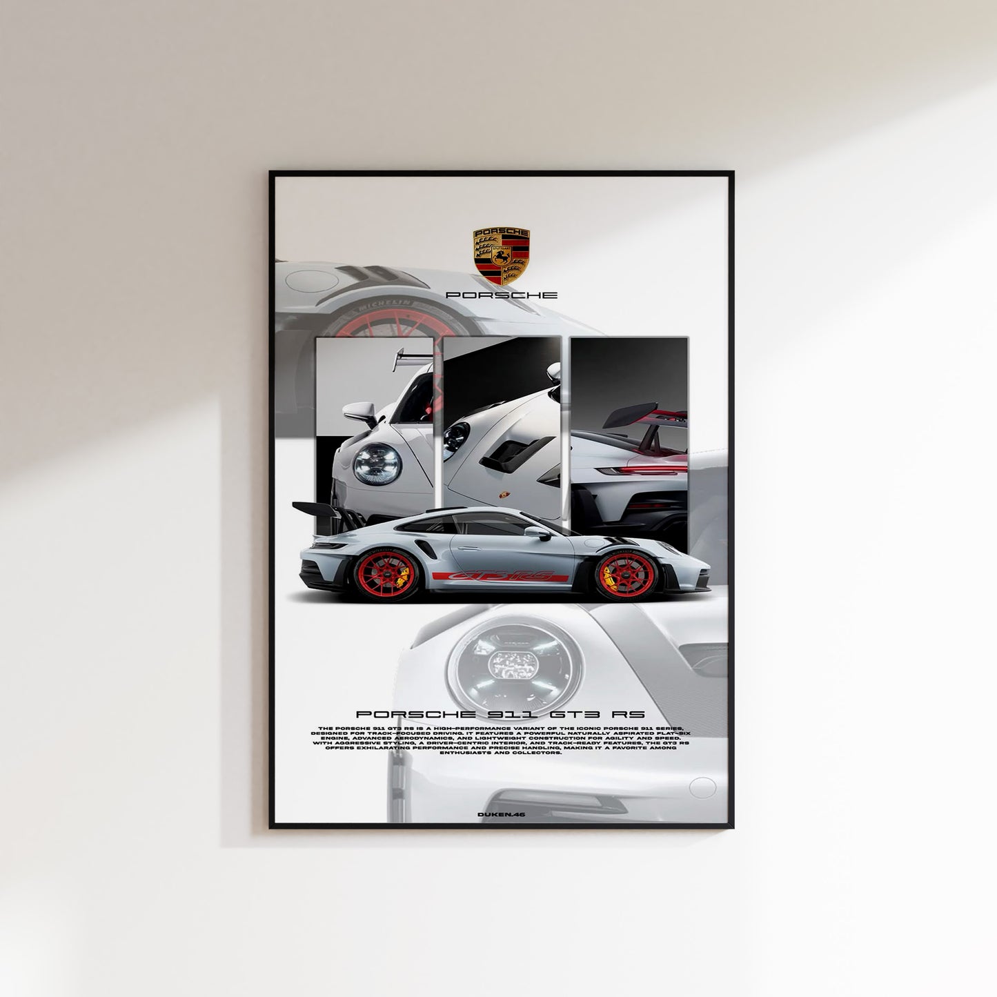 Porsche 911 GT3 RS Poster