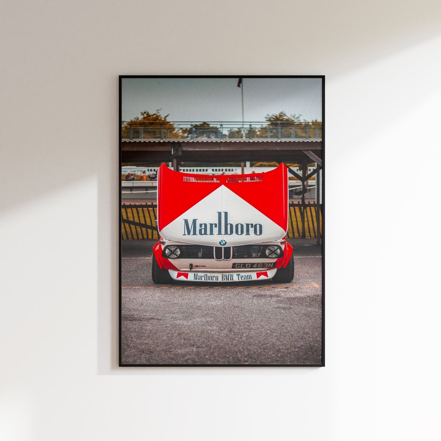 BMW Marlboro Retro Poster