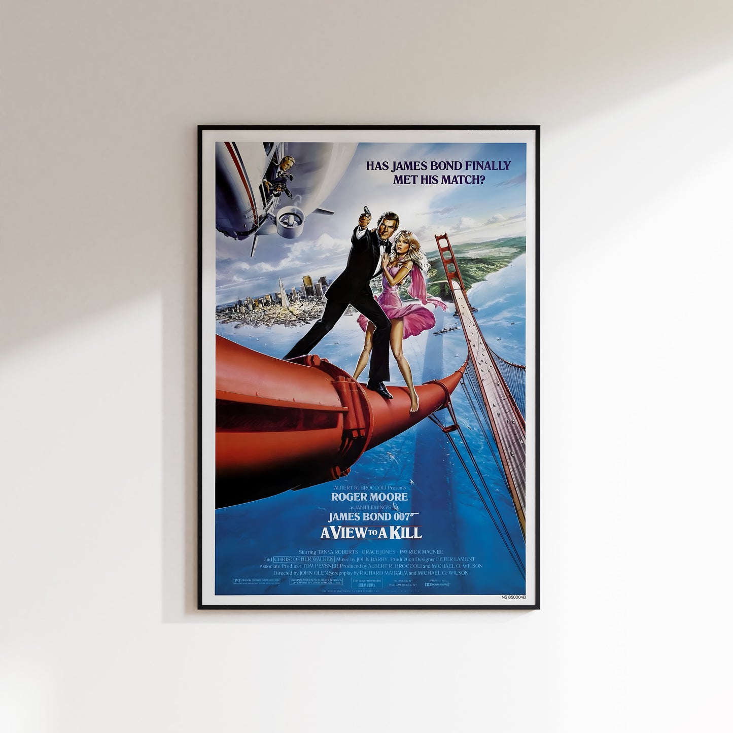 A View to A Kill - James Bond Poster