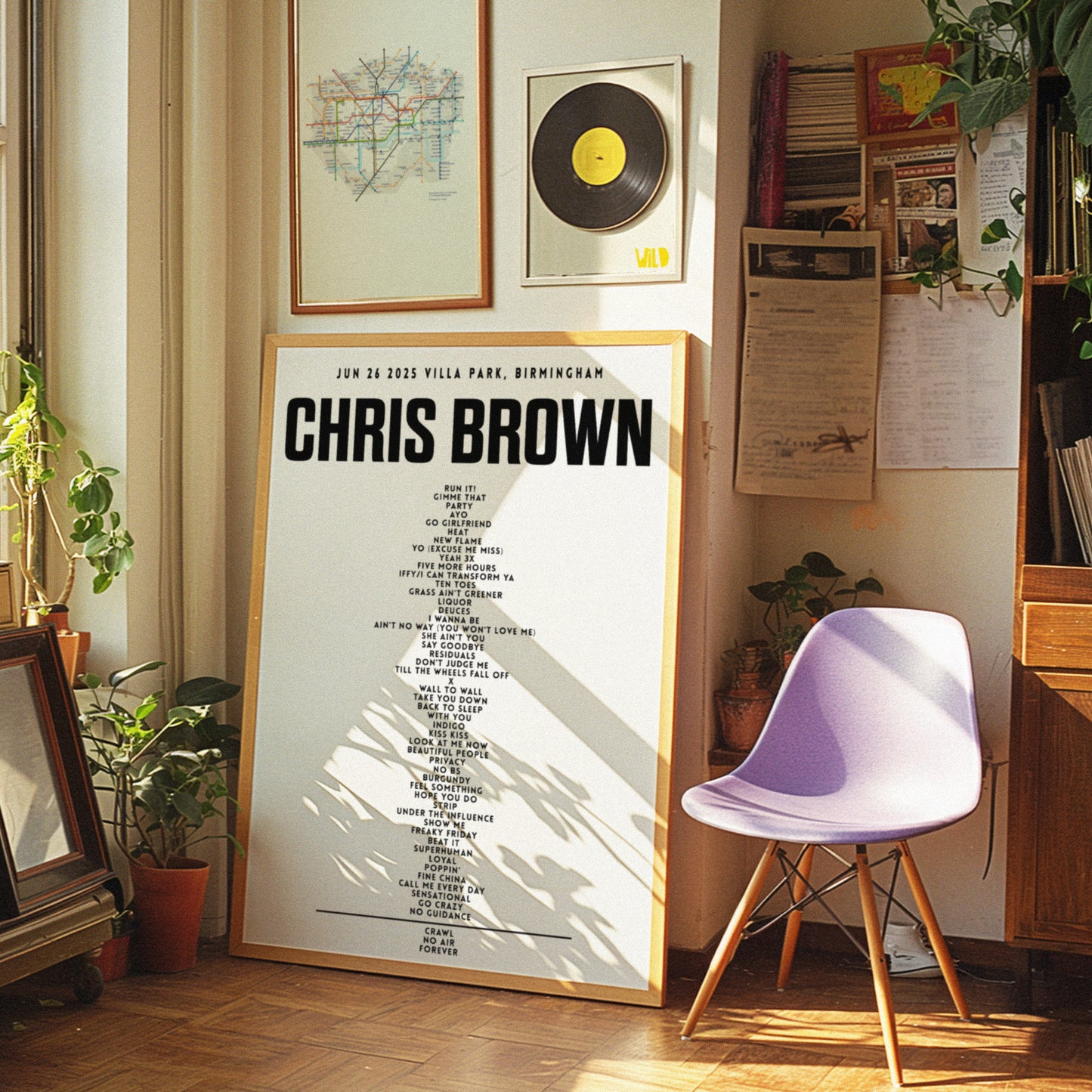 Chris Brown June 26th 2025, Villa Park, Birmingham, England