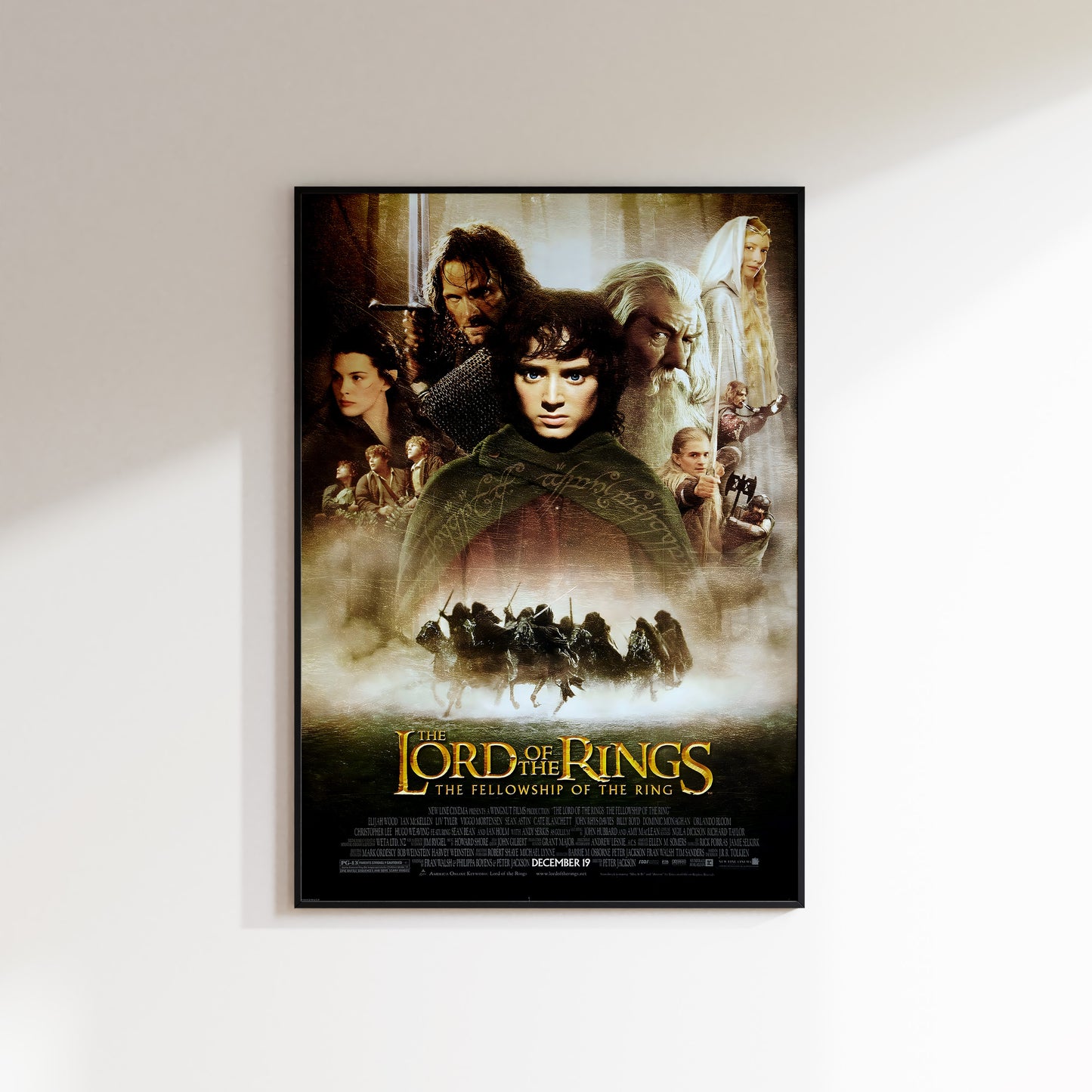 The Lord of the Rings The fellowship of the Ring - Movie Poster