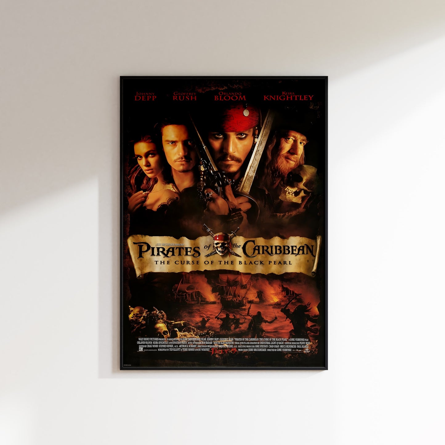 Pirates of the Caribbean - Movie Poster