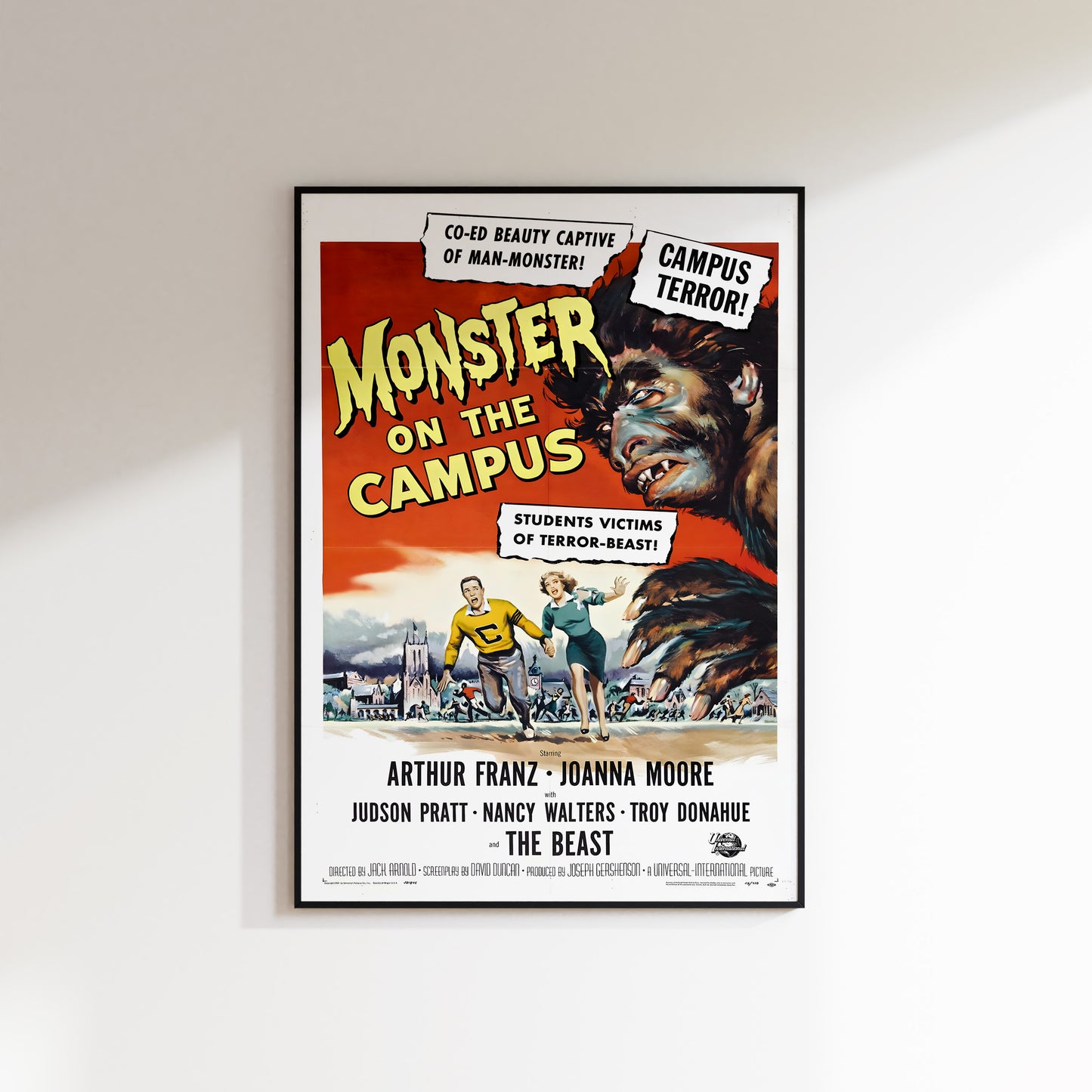 Monster on the Campus - Movie Poster