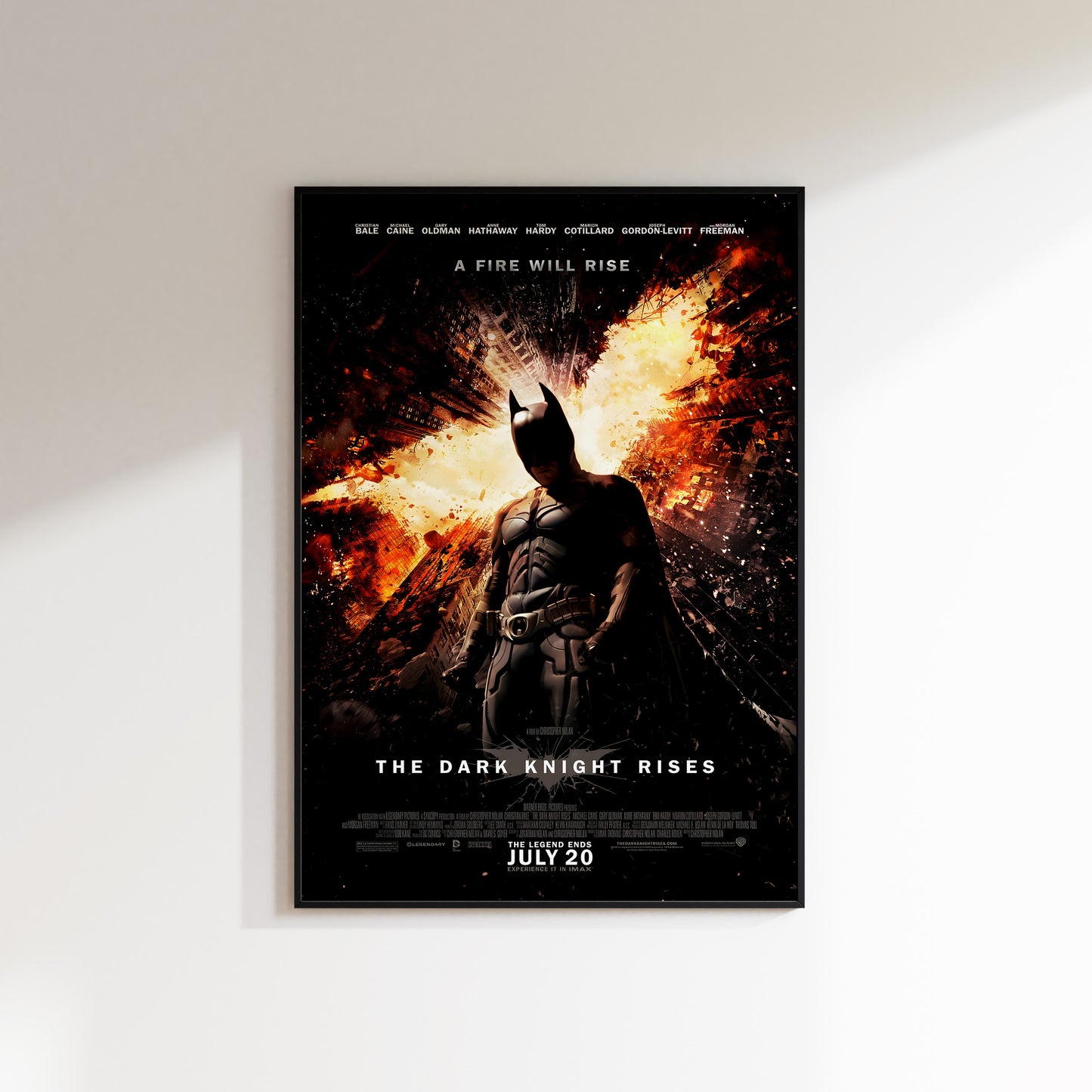 Batman The Dark Knight Rises - Movie Poster