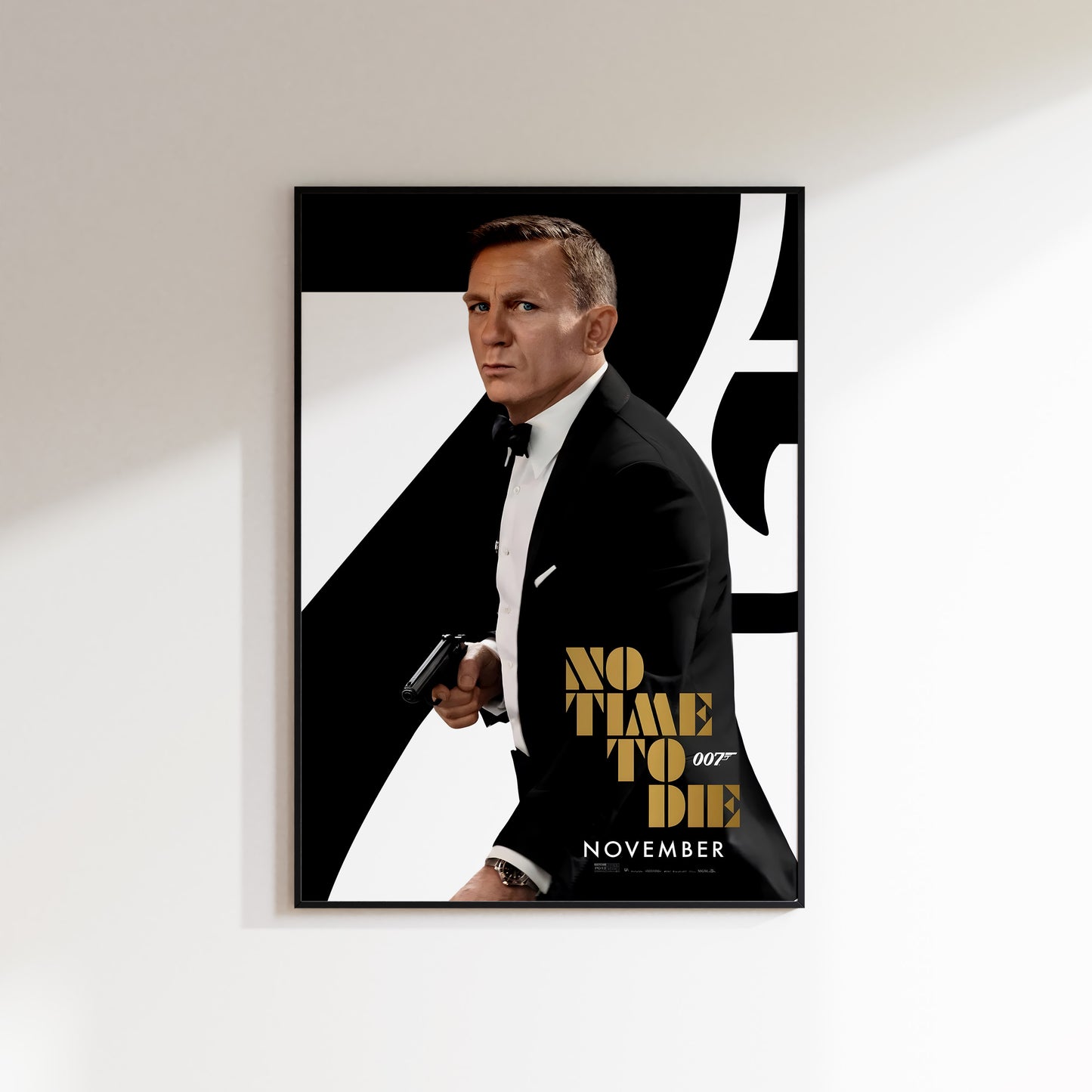 No Time To Die - James Bond Poster