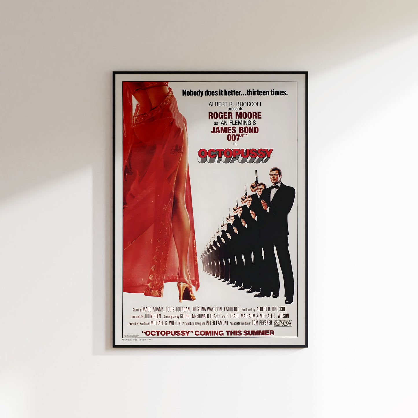 Octopussy - James Bond Poster