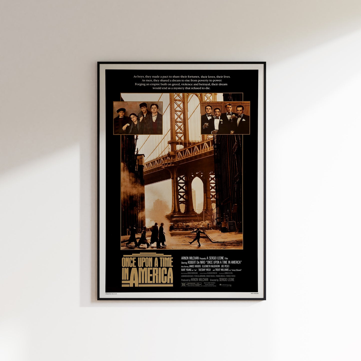 Once Upon A Time In America - Movie Poster