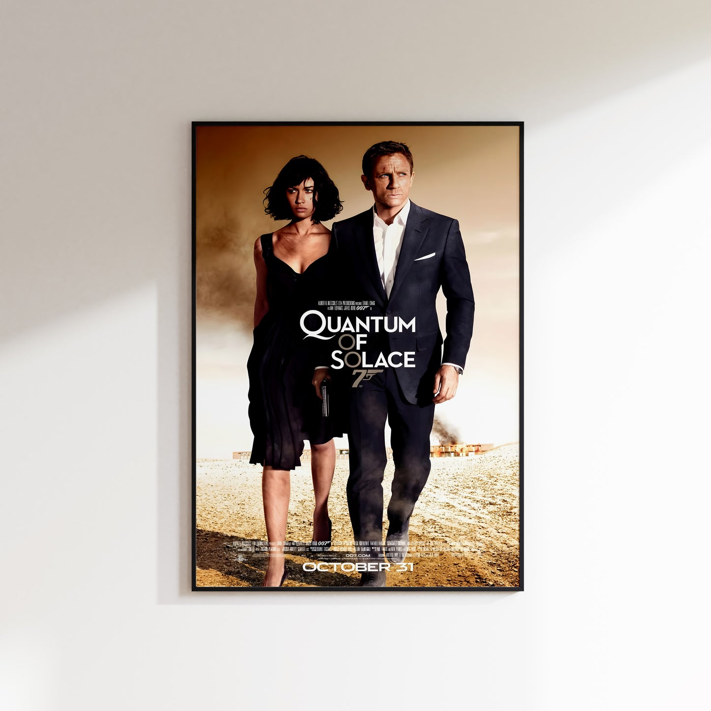 Quantum of Solace - James Bond Poster