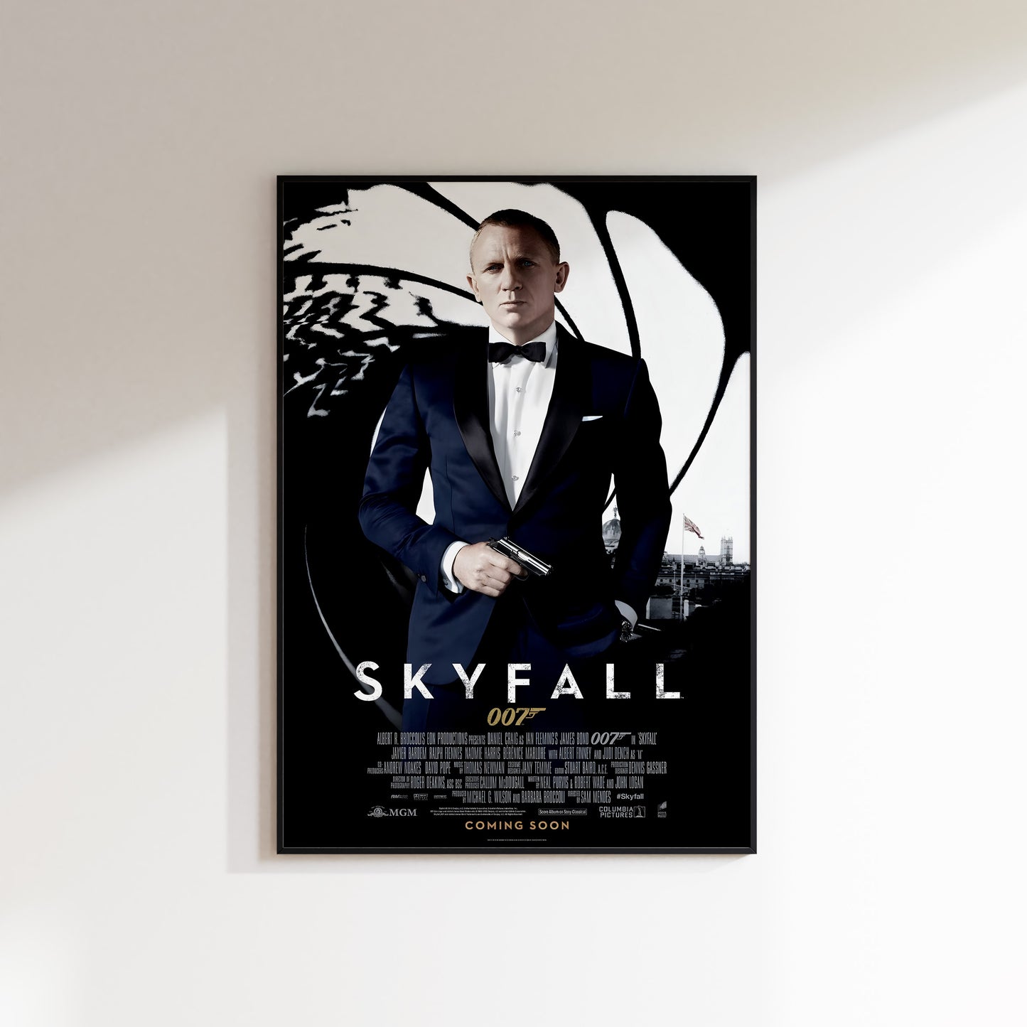 Skyfall - James Bond Poster
