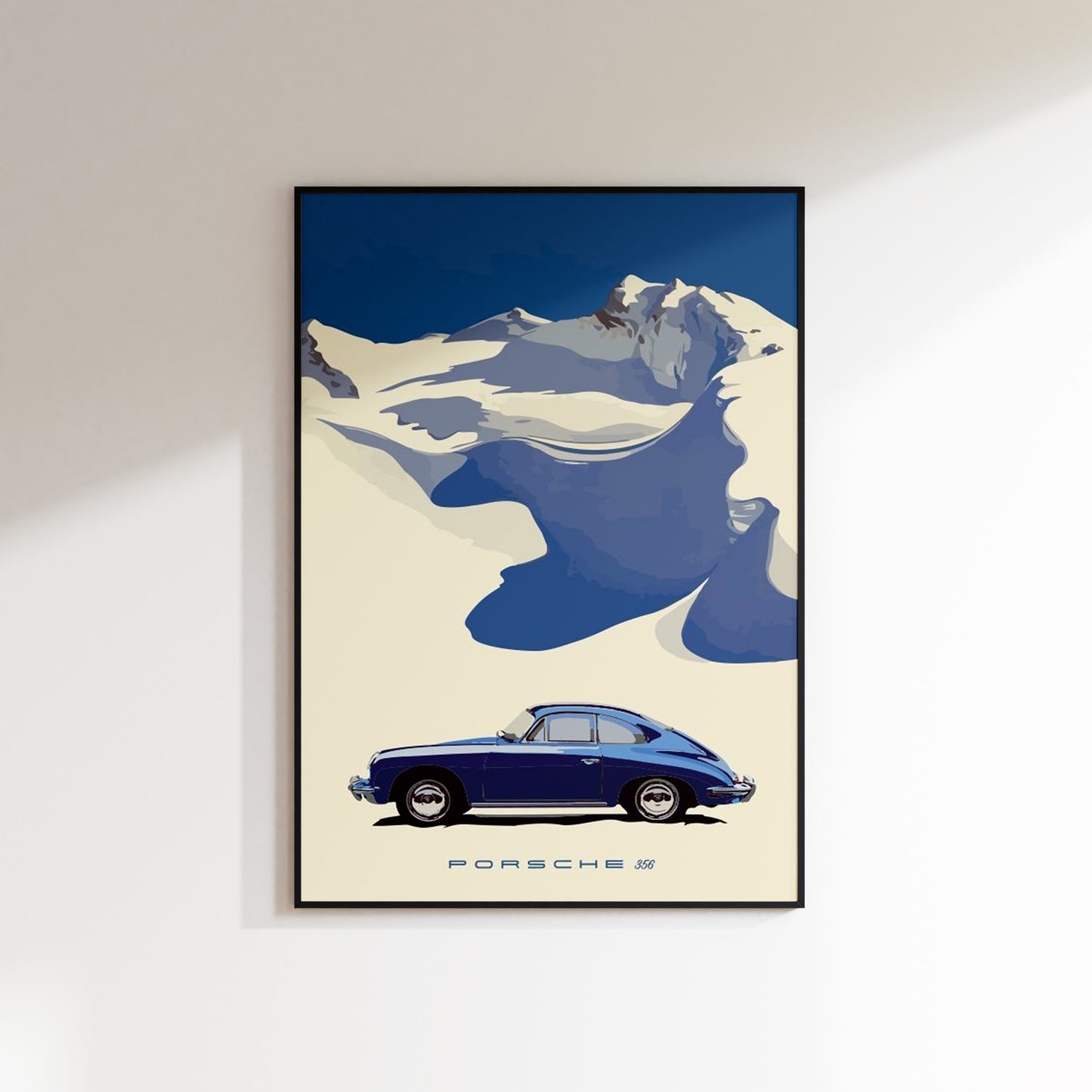 Porsche 356 Vintage Classic Poster