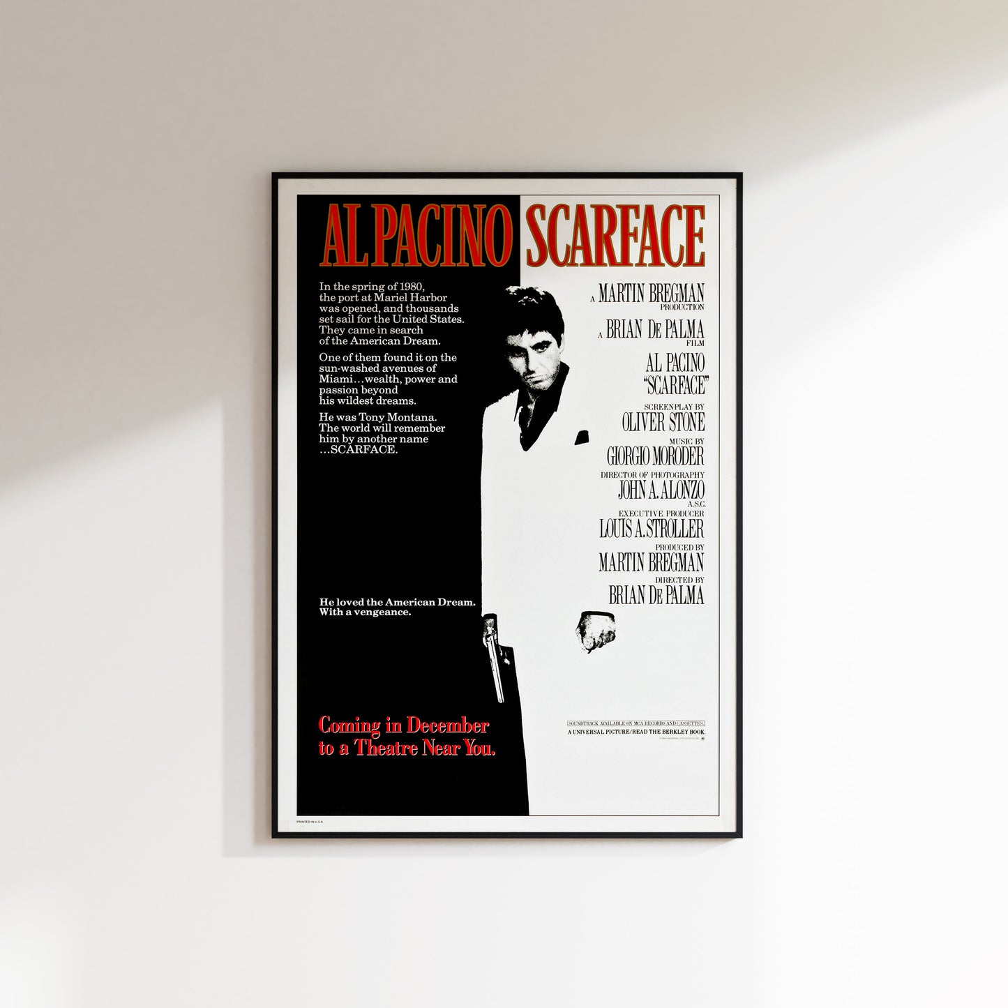 Scarface - Movie Poster
