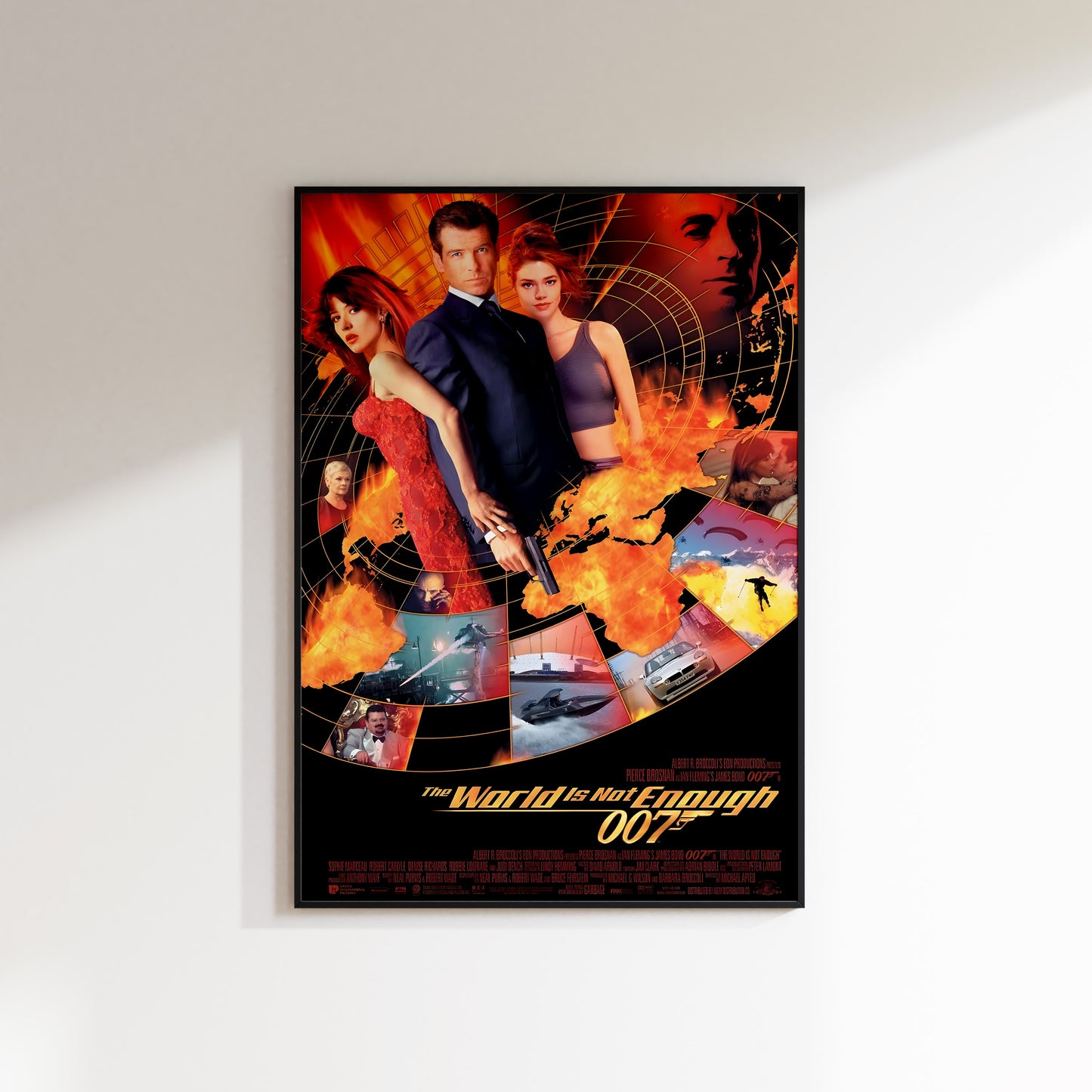 The World Is Not Enough - James Bond Poster