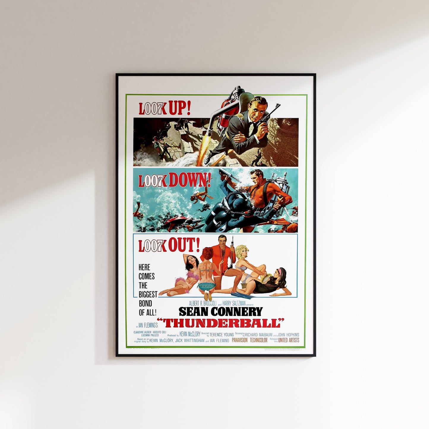 Thunderball - James Bond Poster