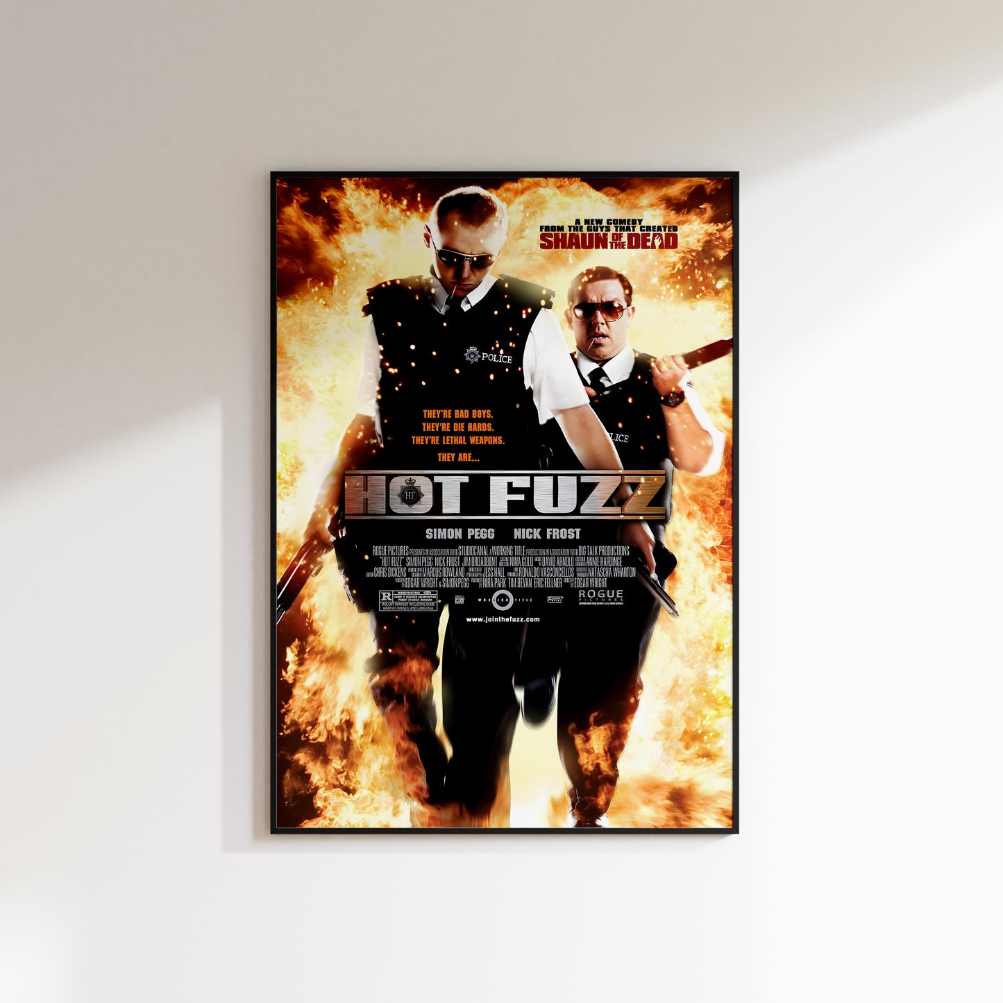 Hot Fuzz - Movie Poster