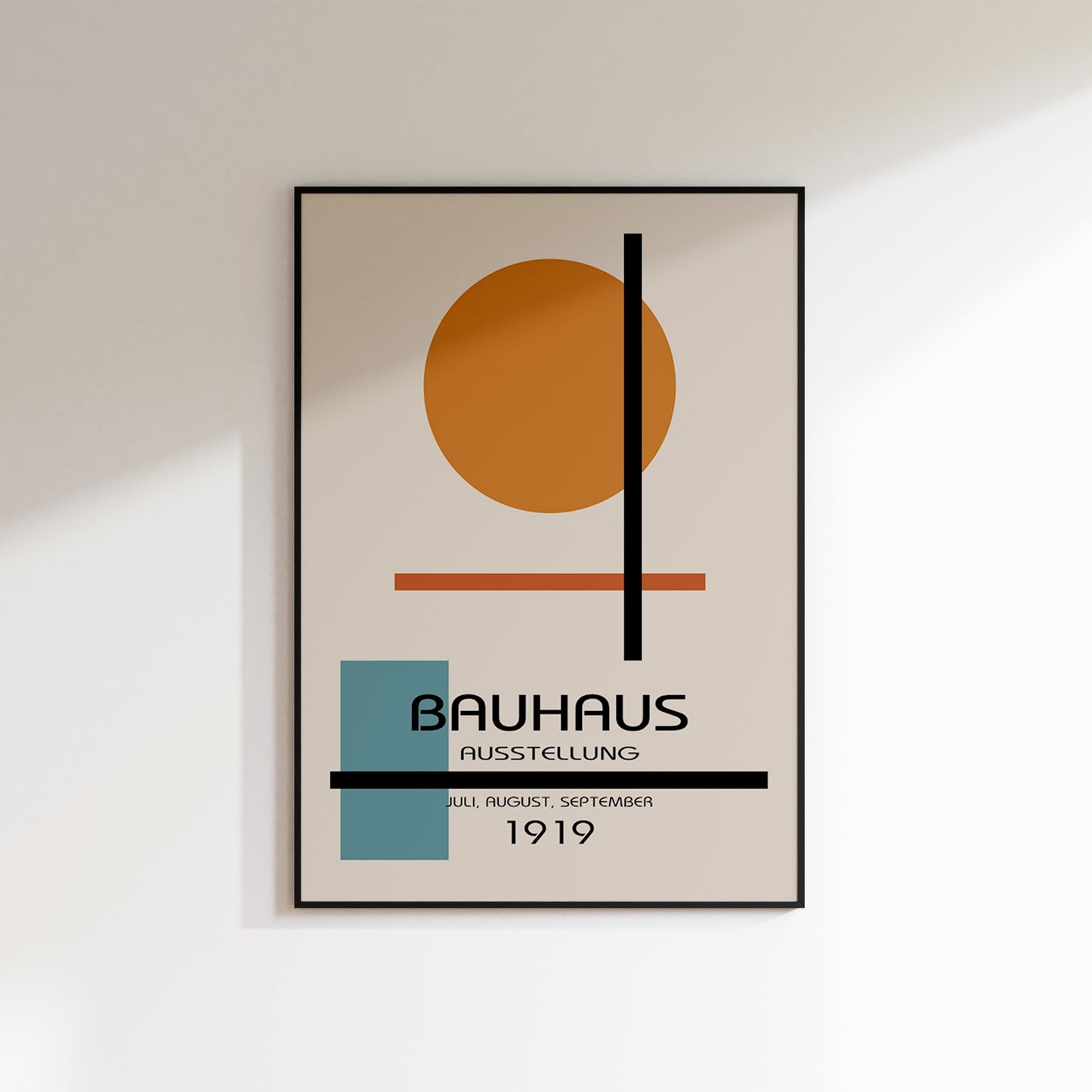 Bauhaus - Ausstellung 1919 Poster