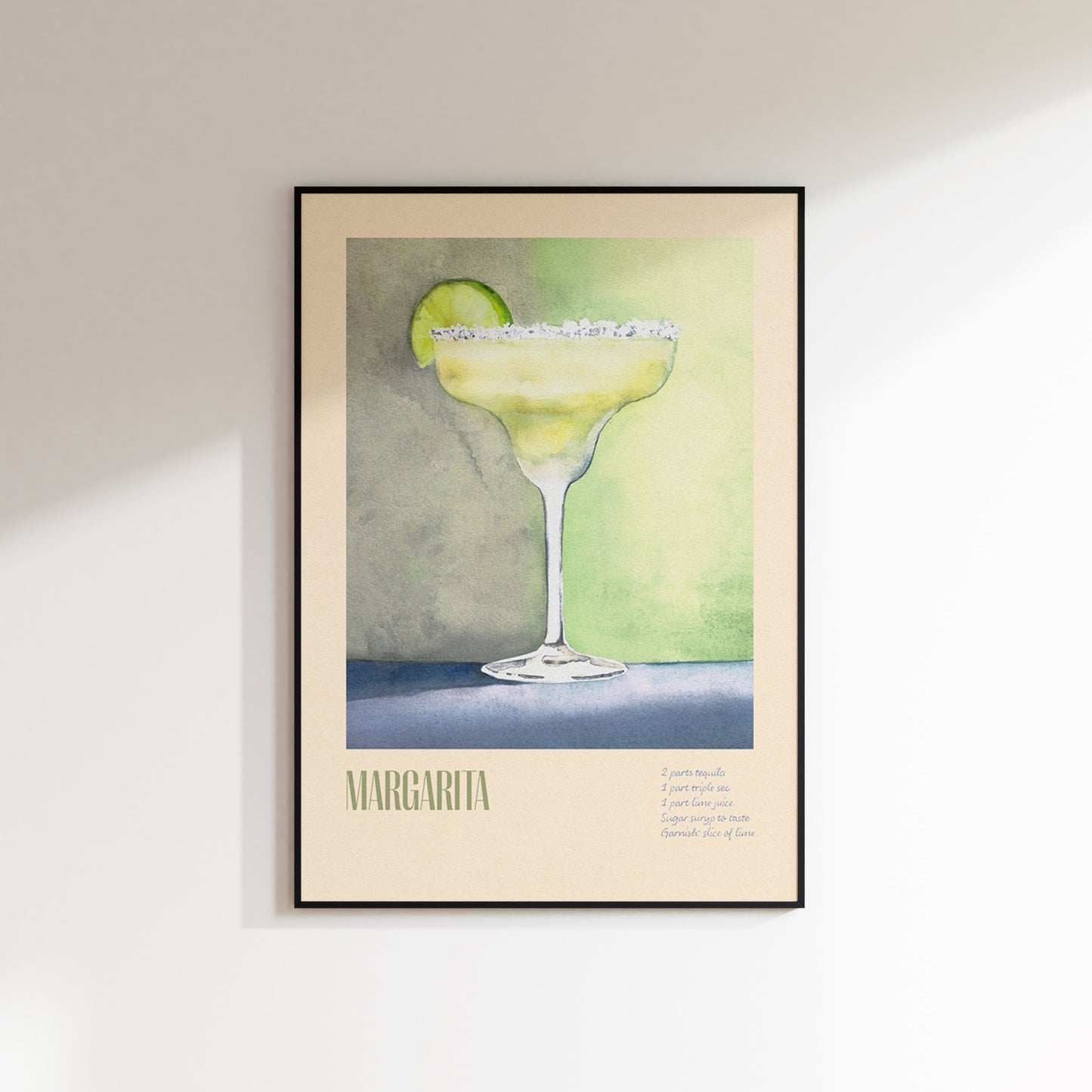 Margarite Cocktail Recipe Print