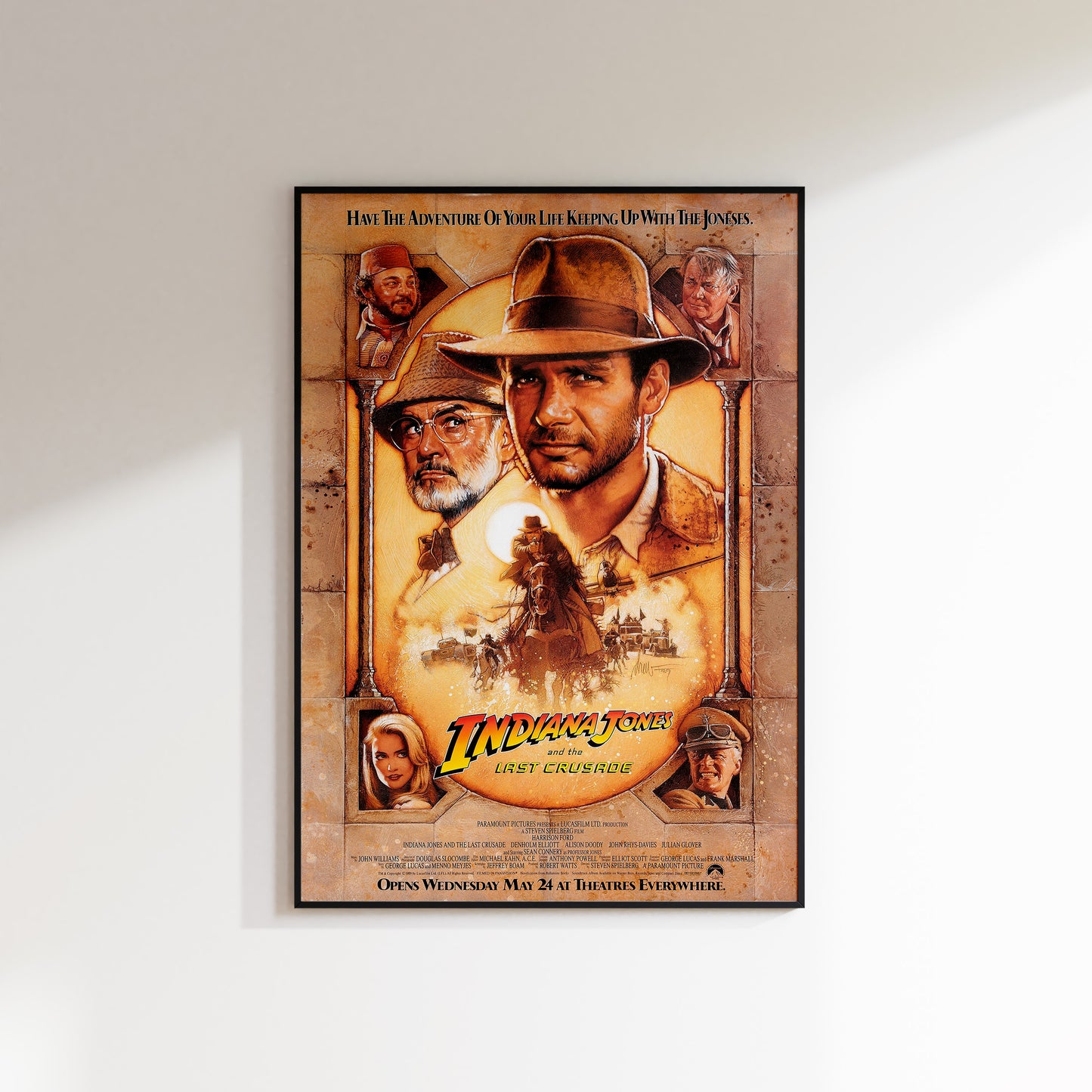 Indiana Jones and the Last Crusade - Movie Poster