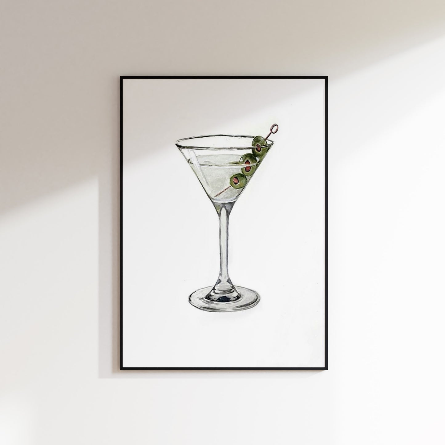 Classic Martini Print