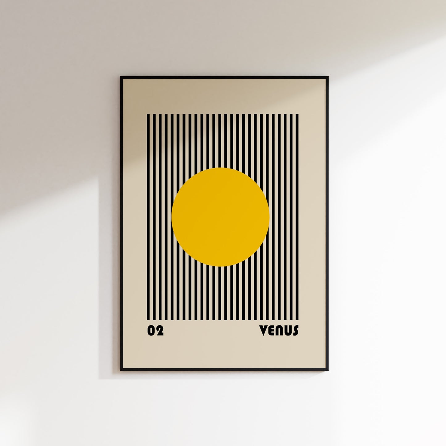 Bauhaus - Yellow Circle Poster