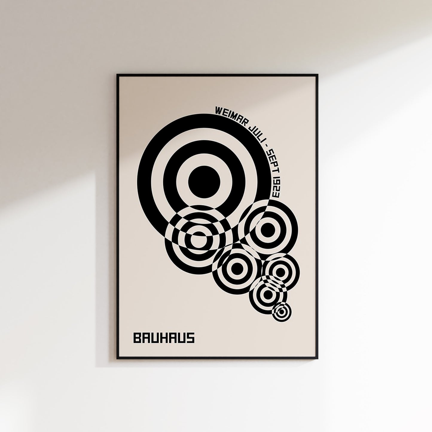 Bauhaus - Geometric 1923 Poster