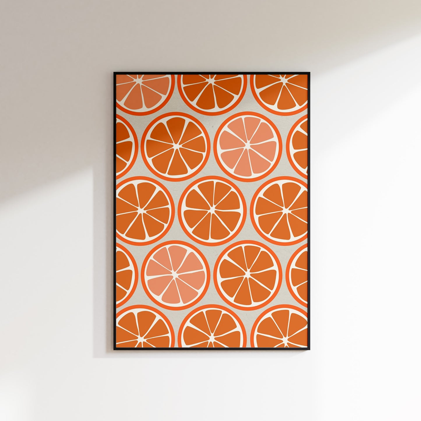 Oranges for Aperol Pattern Print