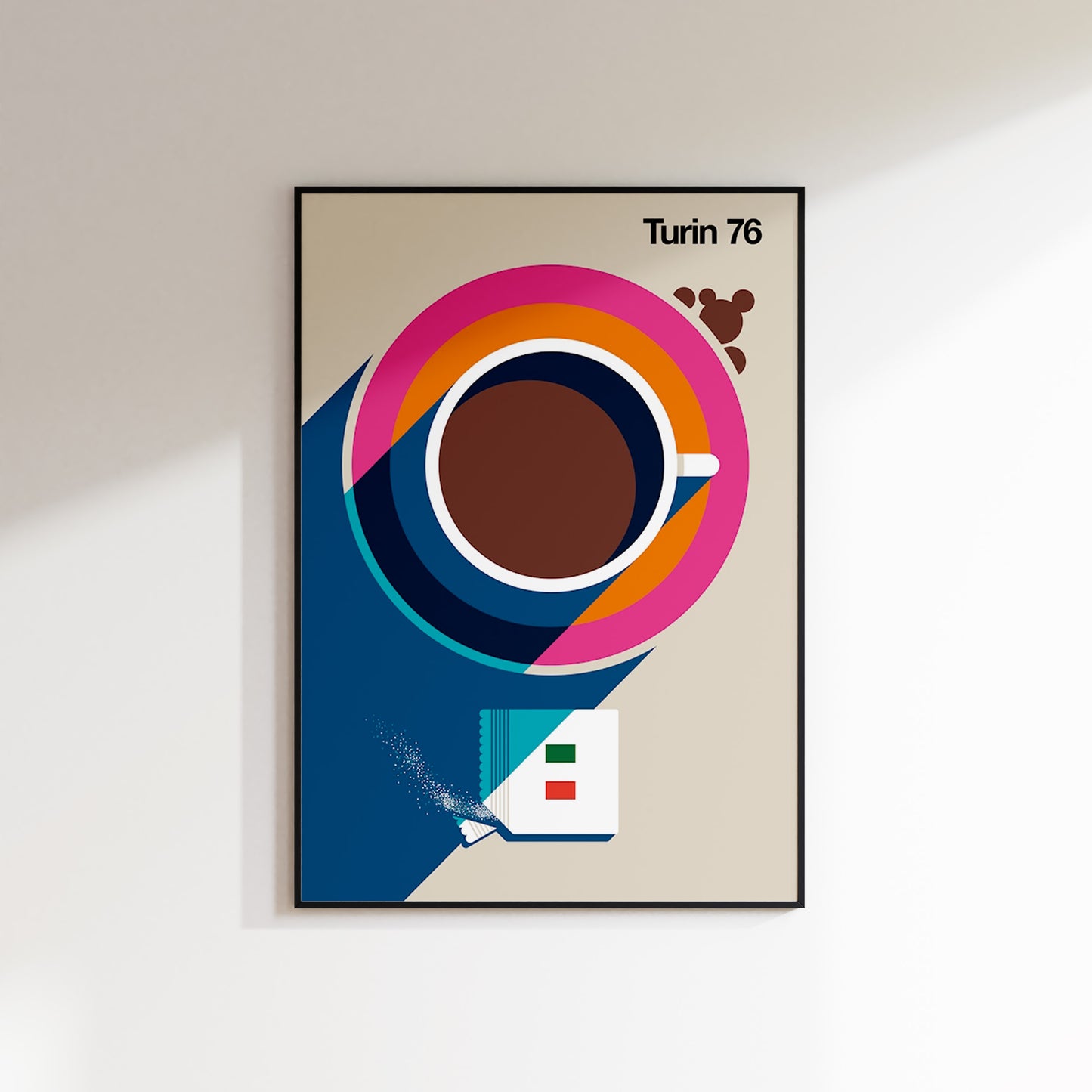 Bauhaus - Turin 76 Coffee Poster