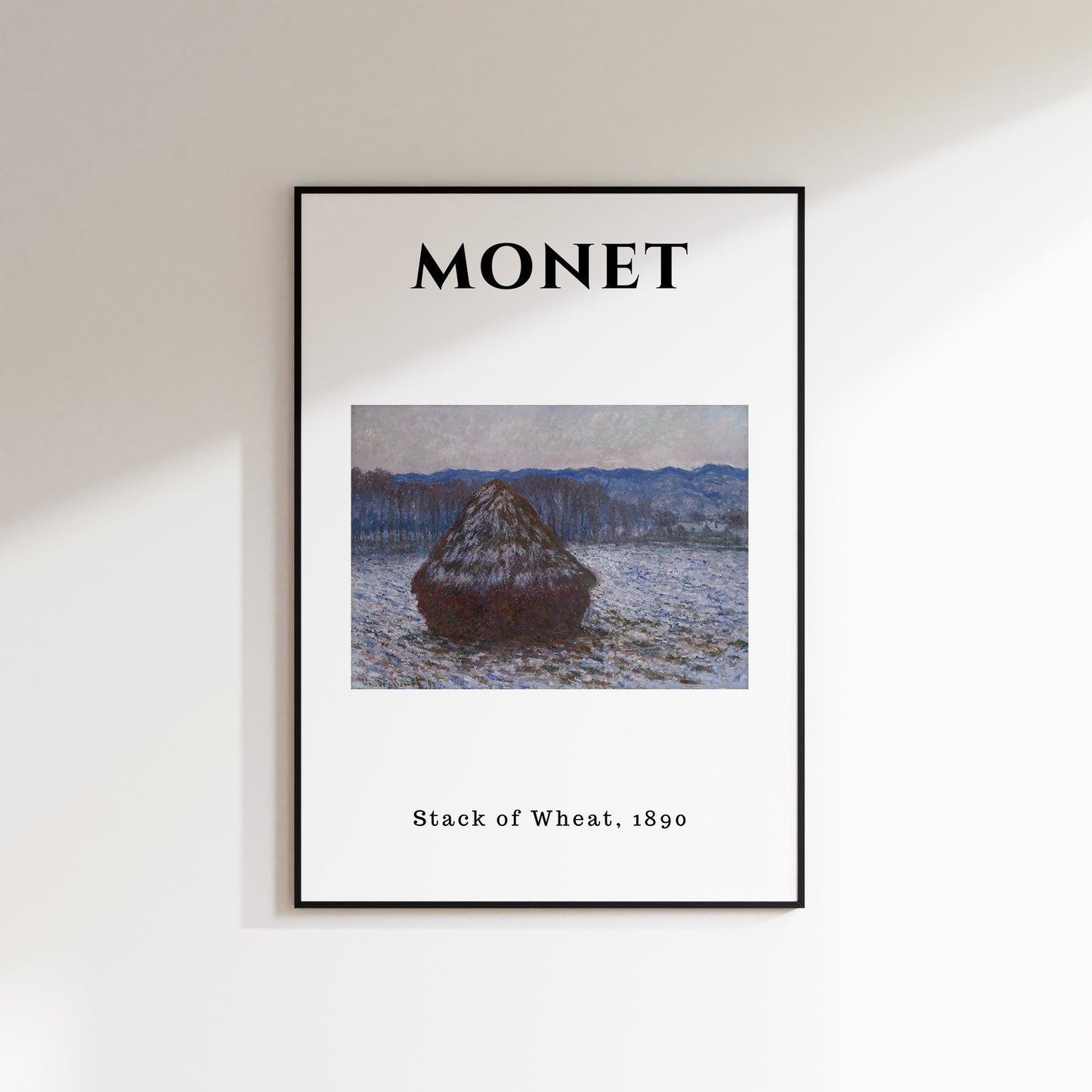 Monet - Stack of Wheat 1890