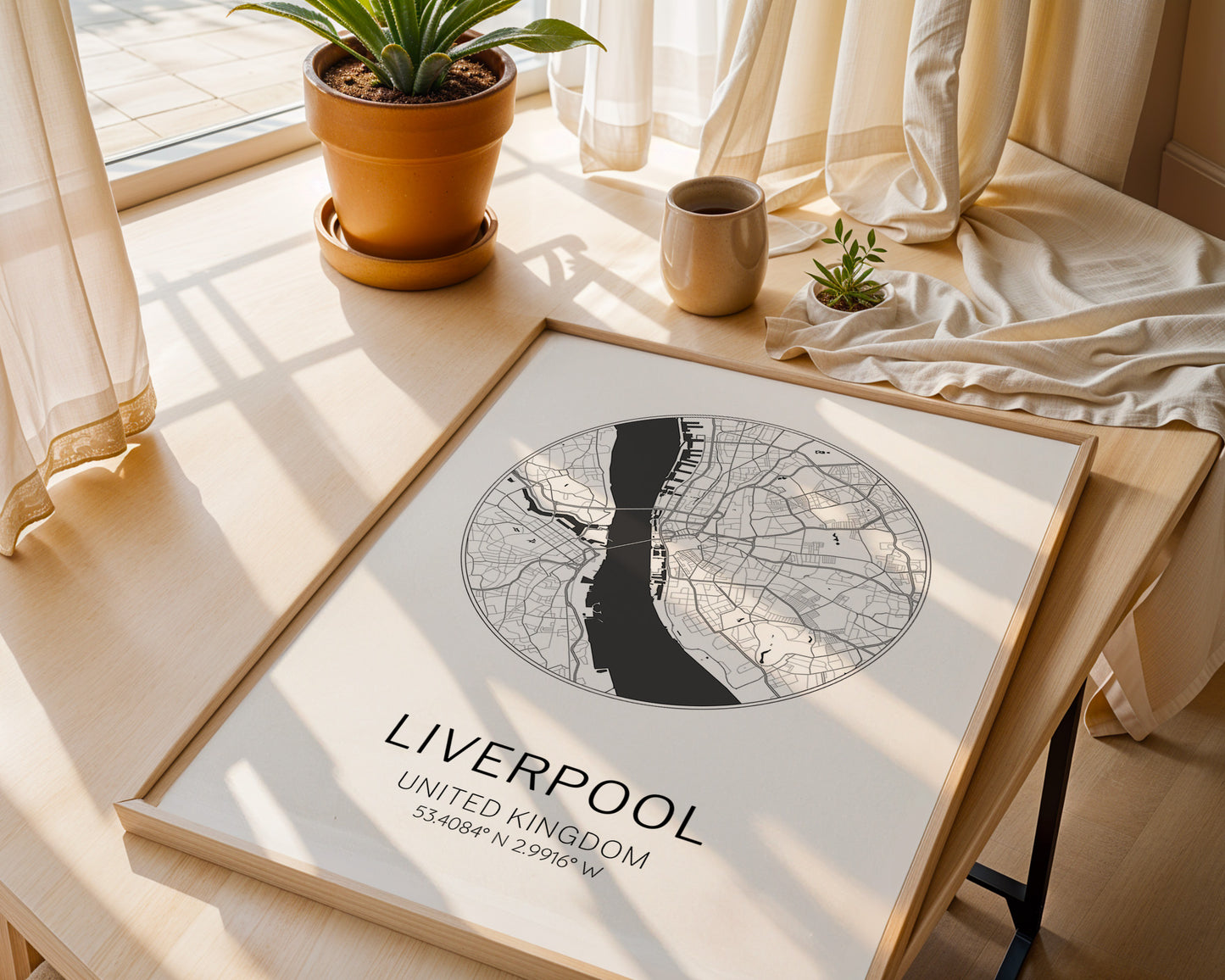 Liverpool City Print | Custom Wall Art Poster