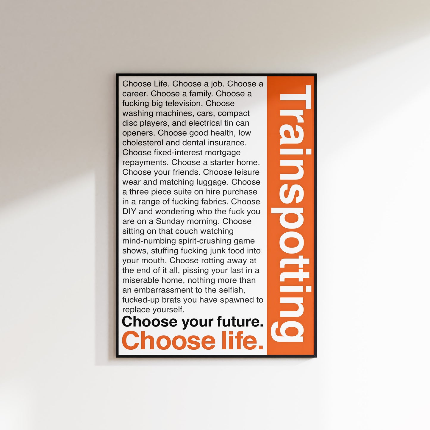 Trainspotting - Movie Poster