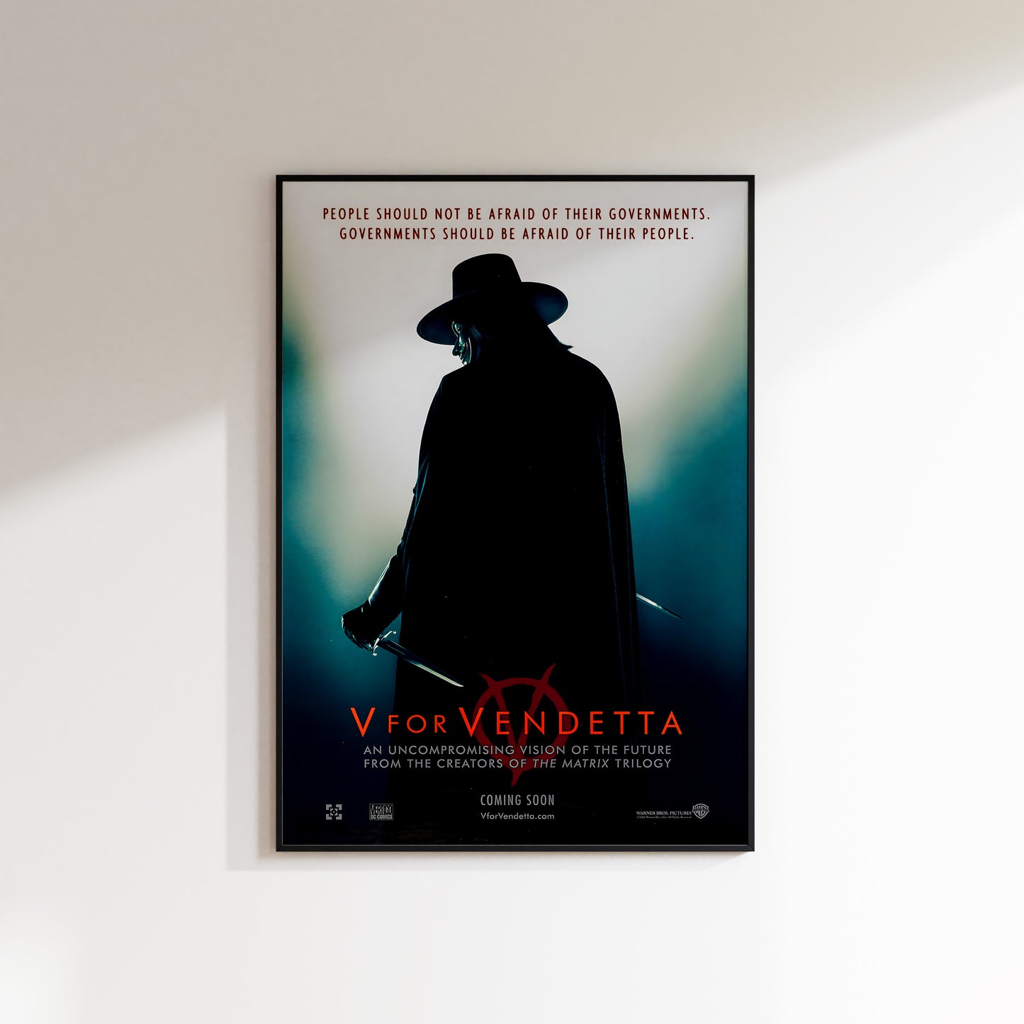 V For Vendetta - Movie Poster