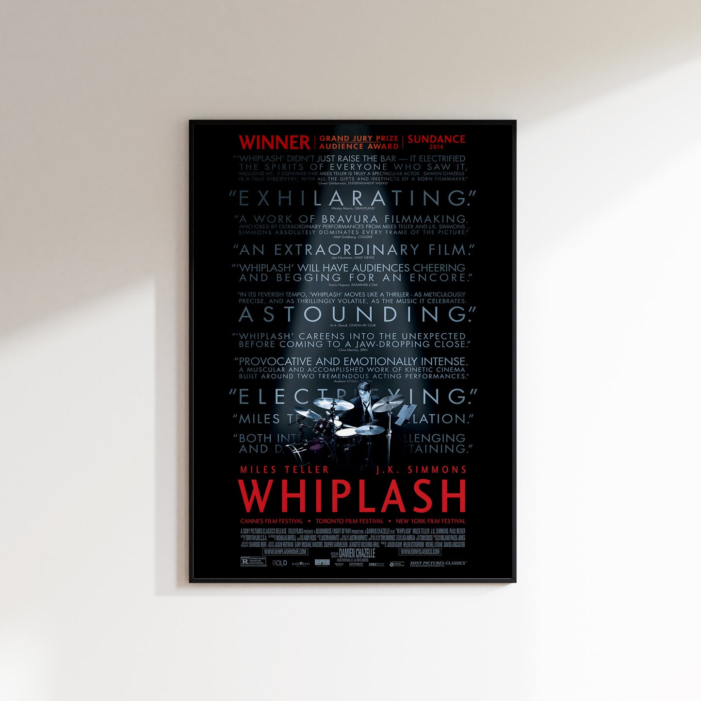 Whiplash - Movie Poster
