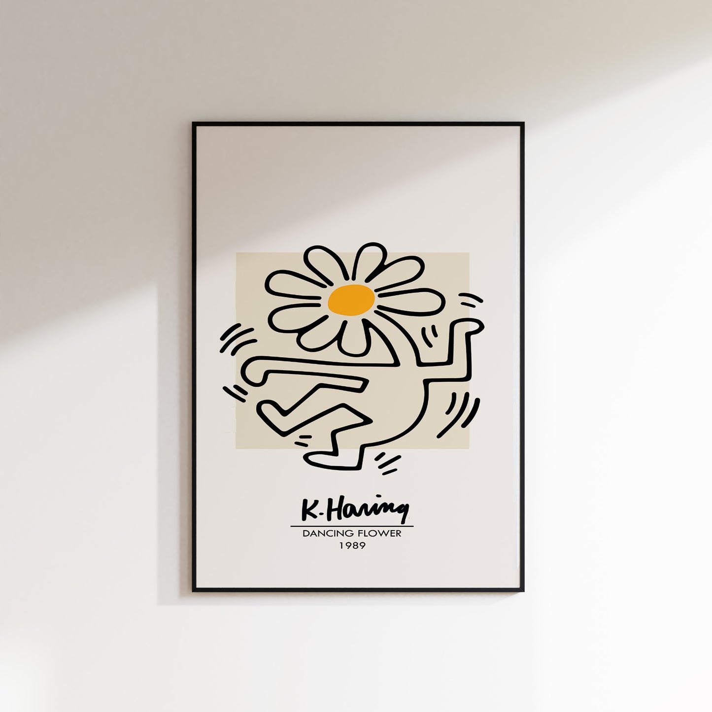 Dancing Flower 1989 - Keith Haring