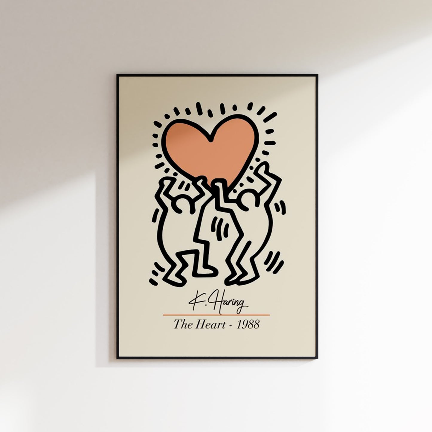 The Heart - Keith Haring