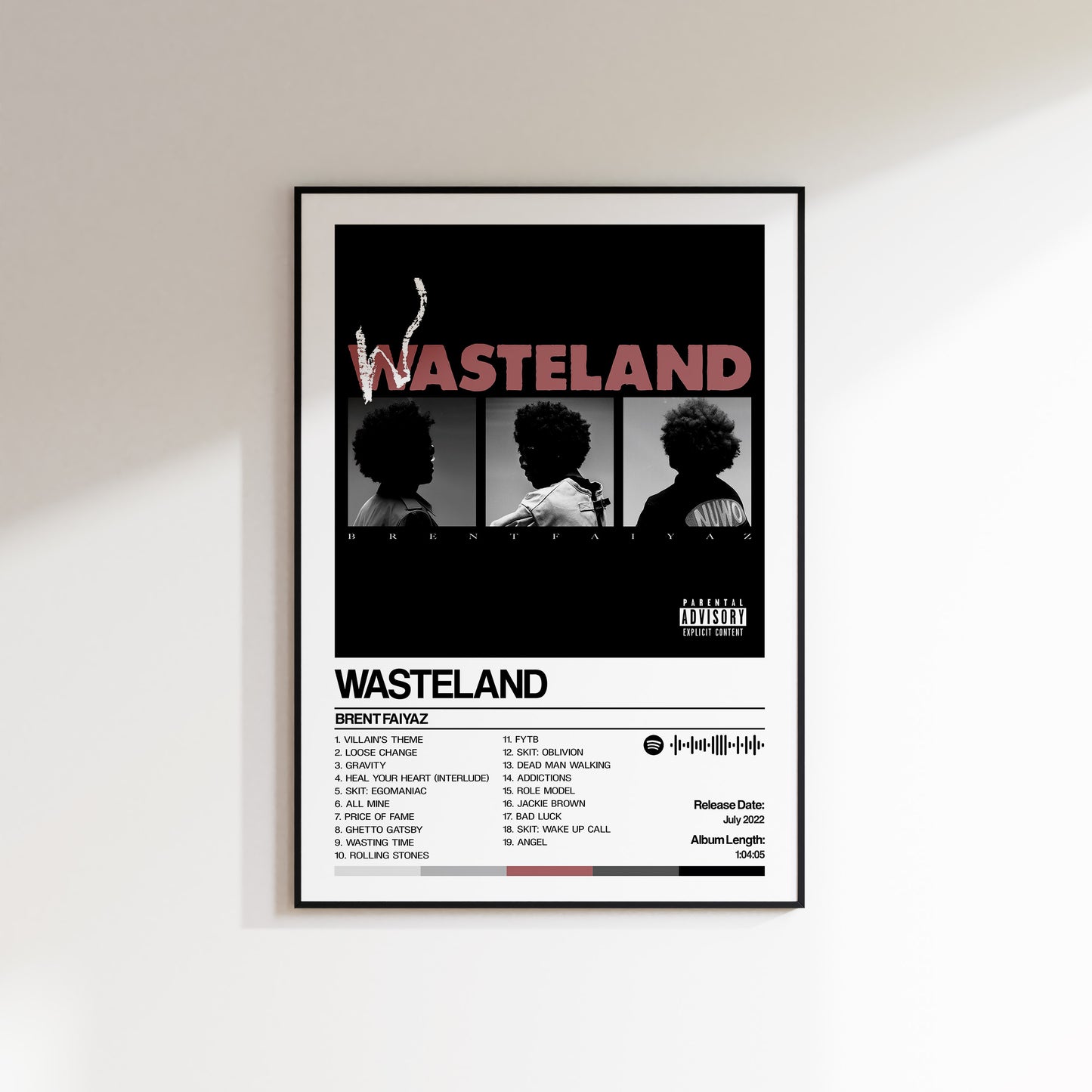 Brent Faiyaz - Terres désolées