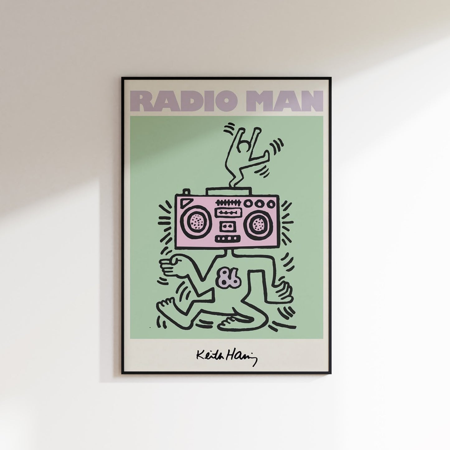 Radio Man - Keith Haring