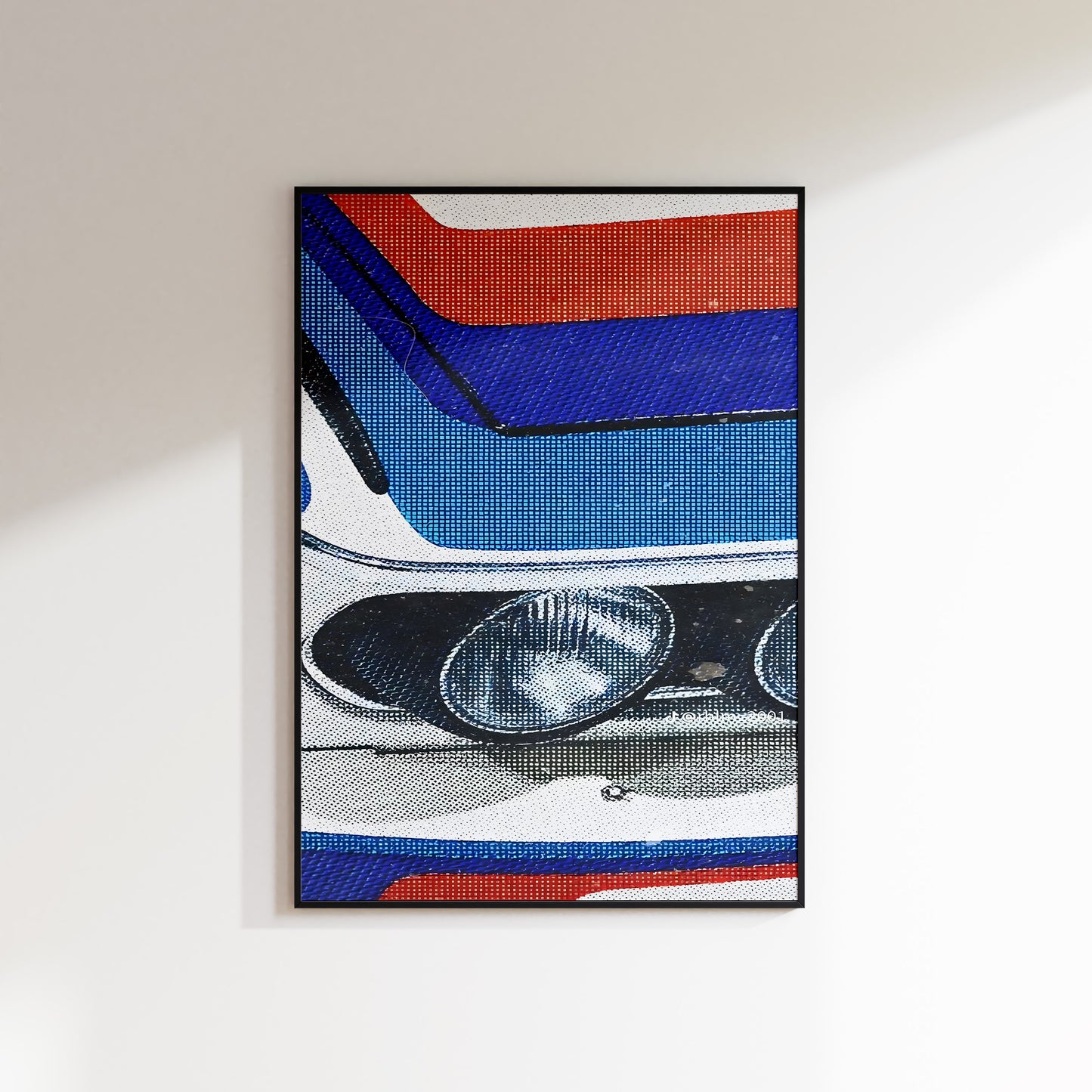 BMW M Sport Vintage Poster 2