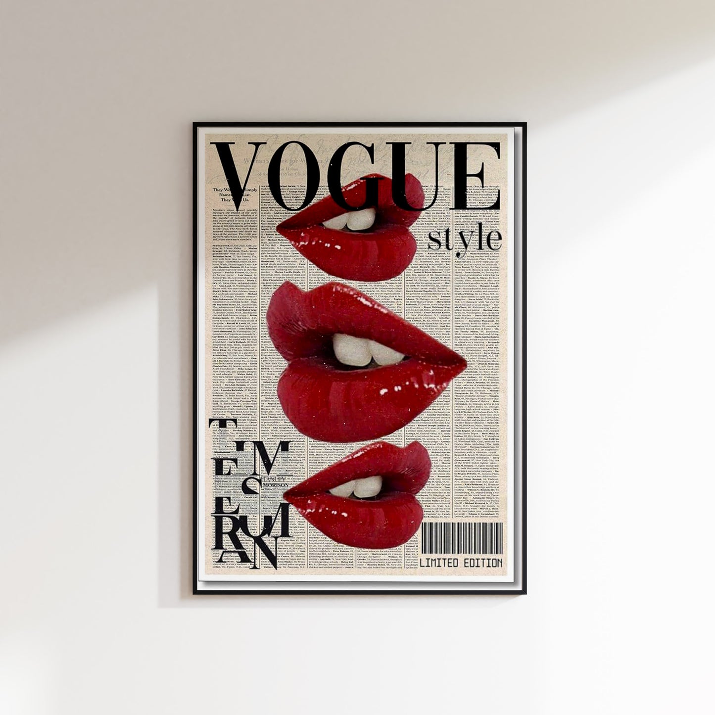 Vogue Style Poster