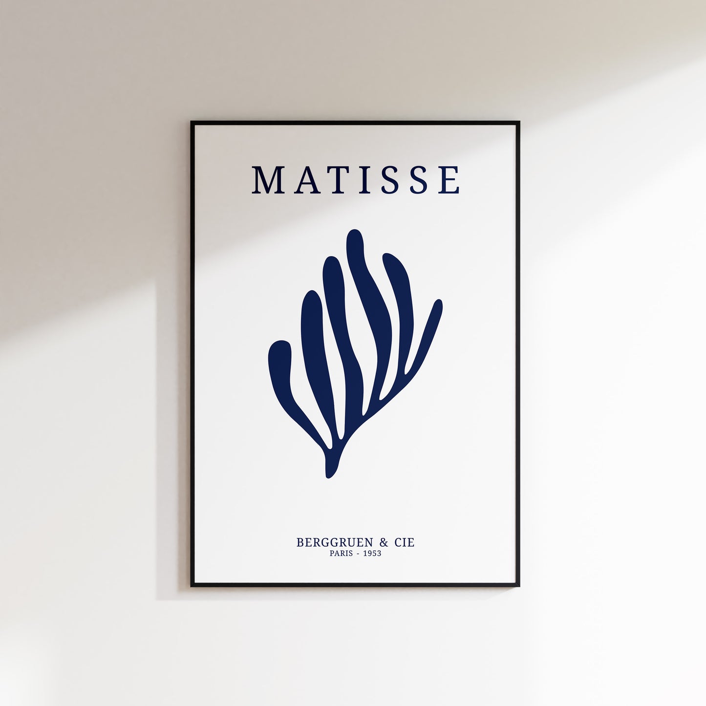 Henri Matisse - Dark Blue Coral