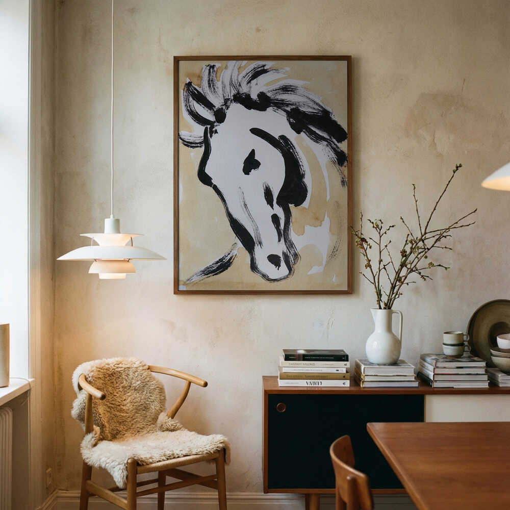 Expressive Horse Head