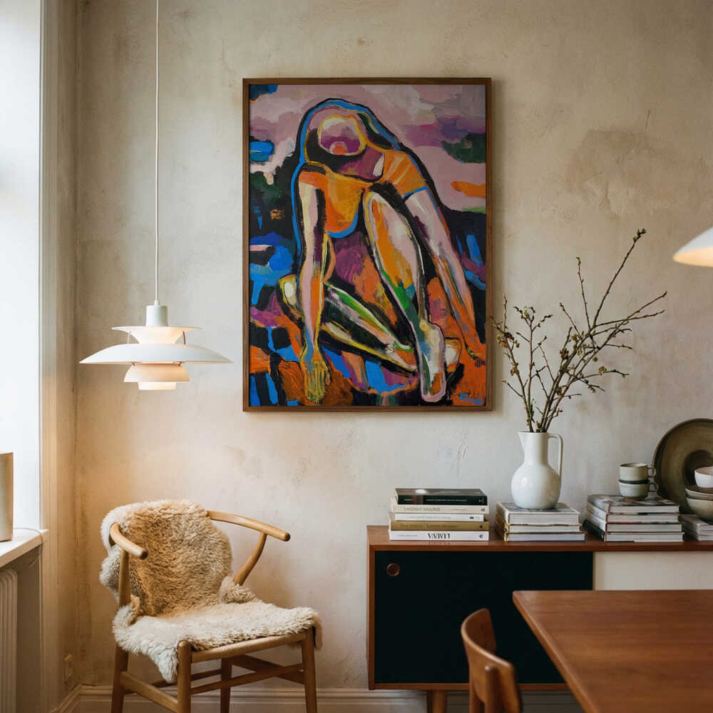 Colorful Abstract Woman