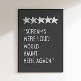 Haunted Five Star Review