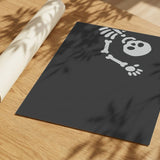 Cute Skeleton Peeking