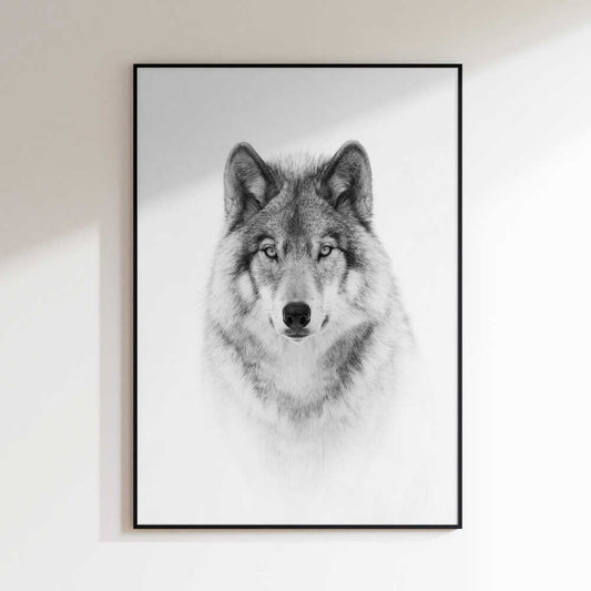 Majestic Wolf Gaze