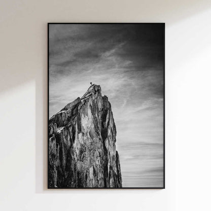 Dramatic Peak Climber